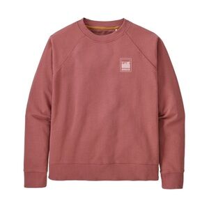 Patagonia Mauve/Pink Crewneck Organic Cotton Sweater